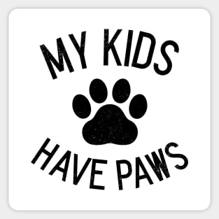 My Kids Have Paws Sticker
